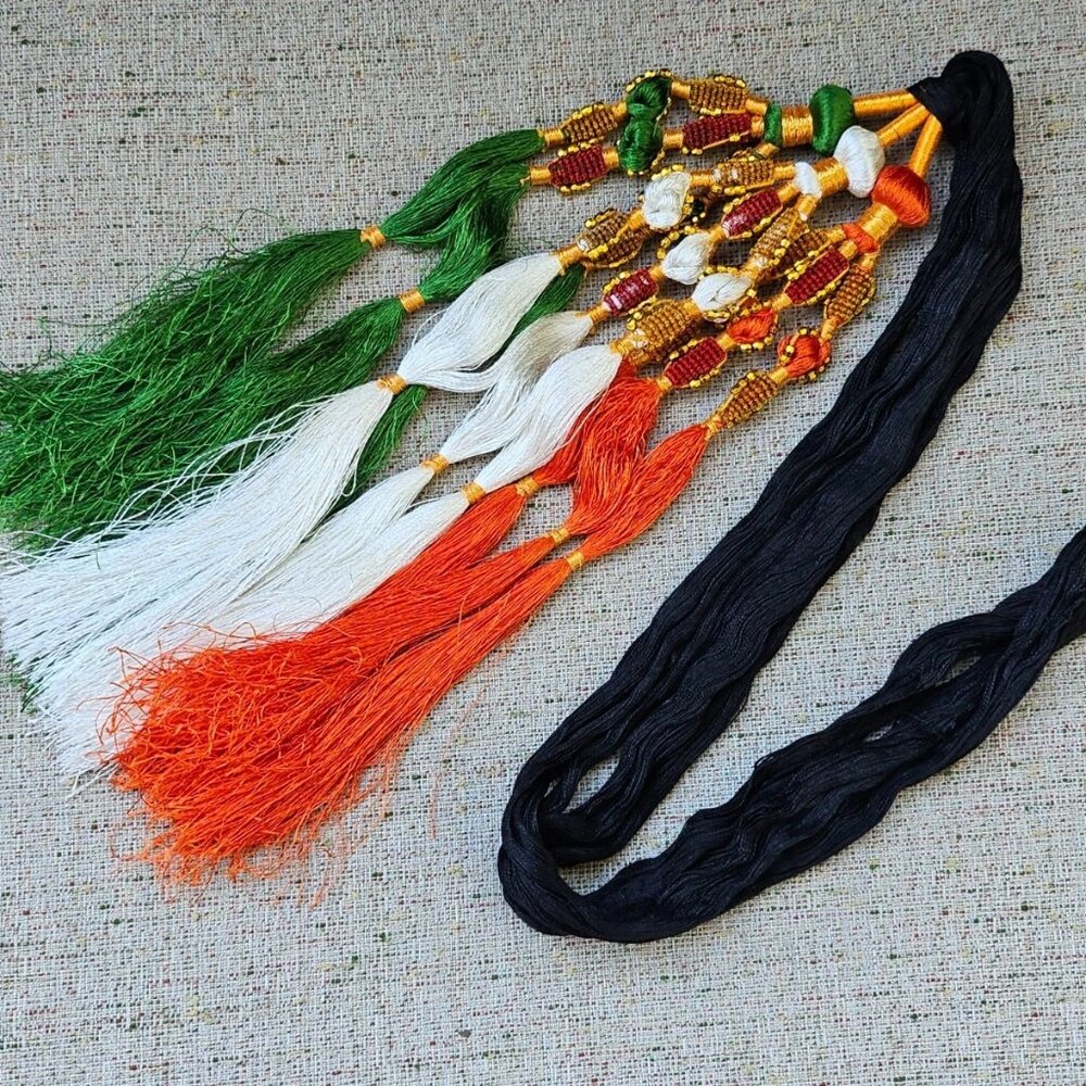 Hair Paranda Cultural Tradition Women Hair Accessory Multi Color Pranda